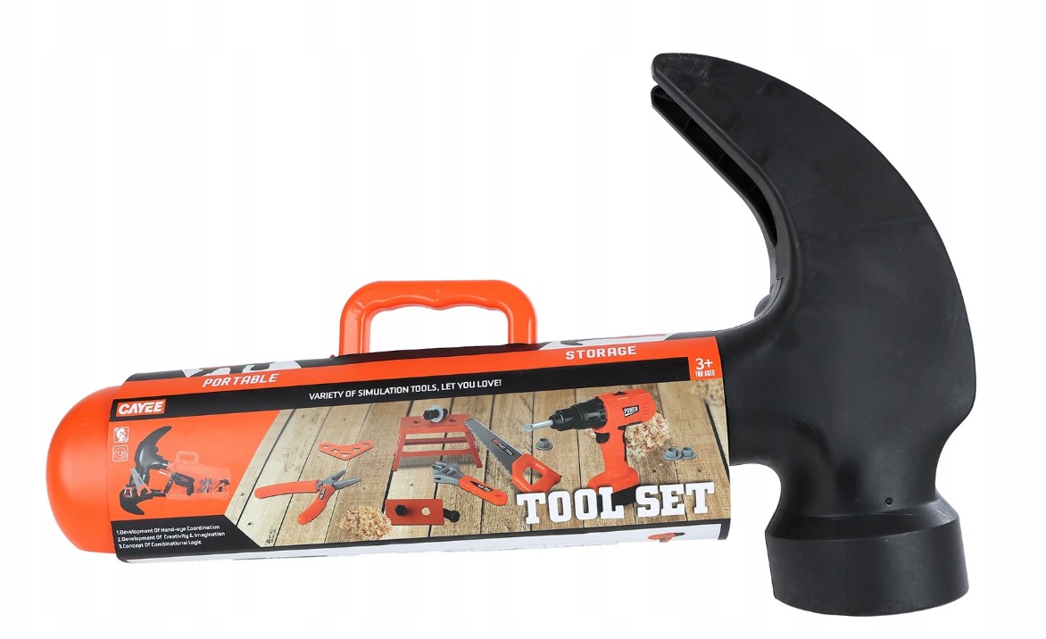 dječja bušilica s alatima